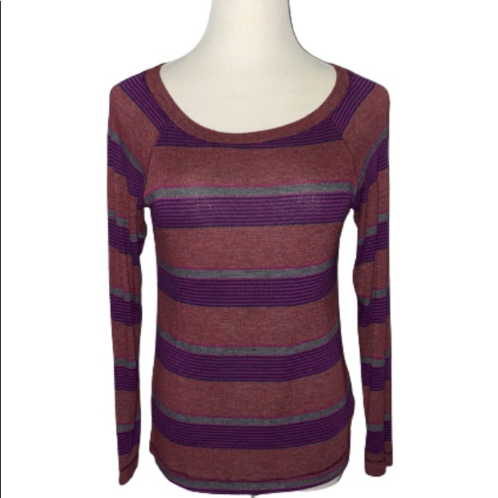 Forever 21 Long Sleeve Stripe Shirt Size S/P